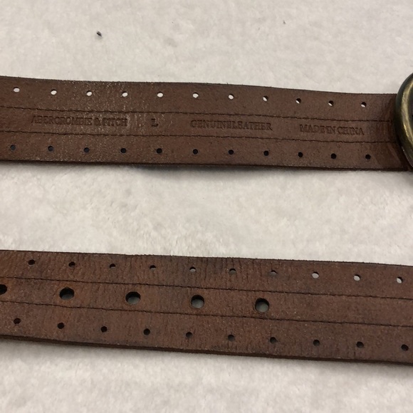 Genuine Leather vintage A&F belt - Picture 3 of 7